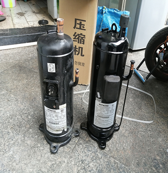 涧西中央空调压缩机的更换维修